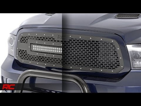 Rough Country - Mesh Grille - Ram 1500 2WD/4WD (2013-2018 & Classic) - 70197