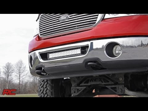 Rough Country - LED Light Mount - Bumper - 20" - Ford F-150 2WD/4WD (2006-2008) - 70527