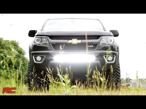 Rough Country - LED Light Mount - Bumper - 30" - Chevy/GMC Canyon/Colorado (15-22) - 70536