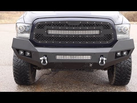 Rough Country - Black Series LED Light Pair- 2 Inch - SAE Fog - 70907