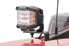 Load image into Gallery viewer, Rough Country - LED Light - Ditch Mount - 2" Black Pair - Spot - Chevy Silverado 1500 (19-23) - 70841