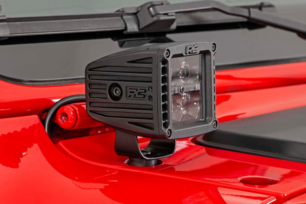 LED Light - Cowl Mnt - 2 In. Spectrum Pair - Jeep Gladiator JT (20-23) Wrangler JL (18-23)