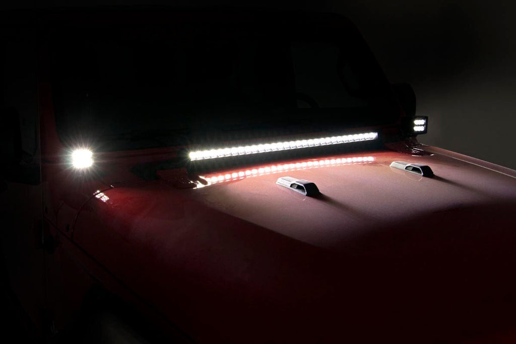 LED Light - Hinge Mnt - 2 In. Spectrum Pair - Jeep Gladiator JT Wrangler 4xe Wrangler JL (18-23)