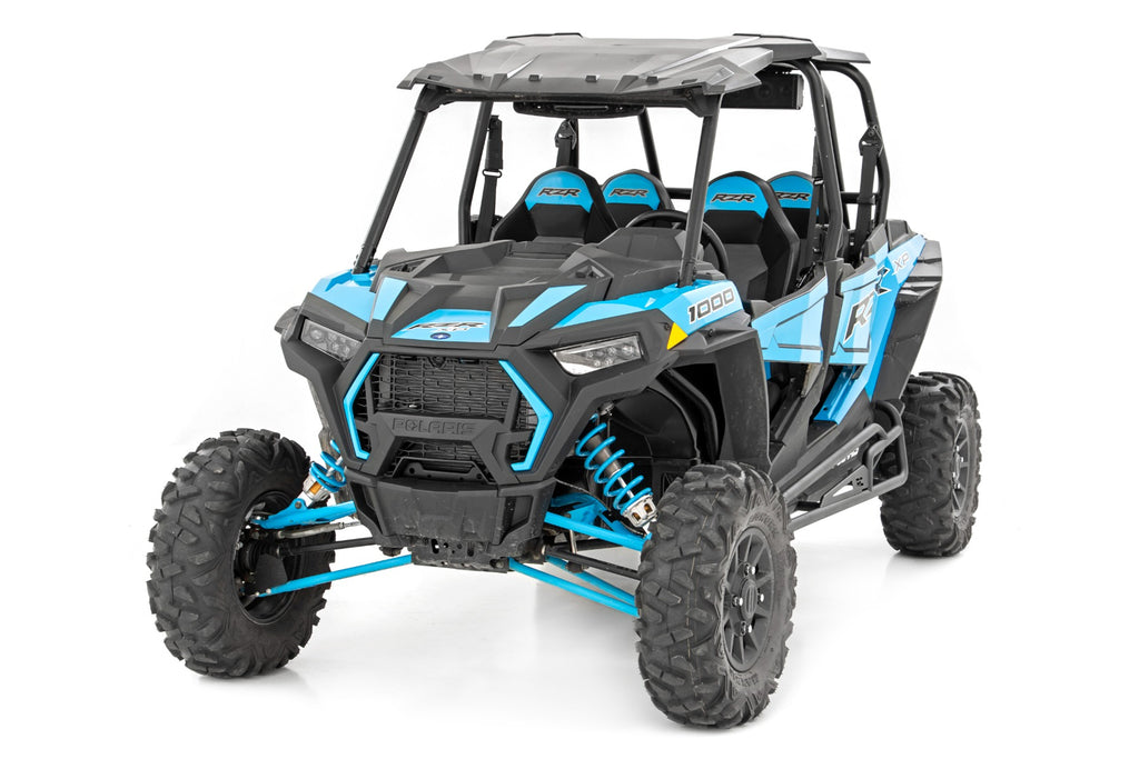 Rough Country Rock Slider Kit - 4 Seat - Polaris RZR Turbo S RZR XP 1000 RZR XP 4 1000 (14-22)