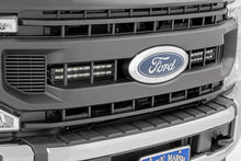 Load image into Gallery viewer, Rough Country - LED Light Kit - Grille Mount - 10 Inch Black - Slimline - Ford Super Duty (20-21) - 70898