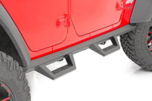 Load image into Gallery viewer, Rough Country Contoured Drop Steps - 4 Door - Jeep Wrangler 4xe (21-23) Wrangler JL (18-23)