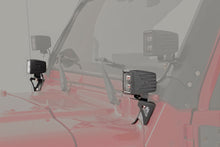 Load image into Gallery viewer, Rough Country - LED Light Mount - Lower Windshield - Pod - Jeep Wrangler TJ (97-06) - 70043
