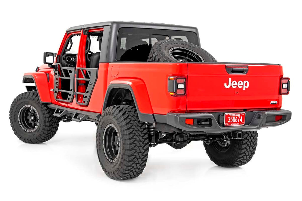 Rough Country Contoured Drop Steps - Jeep Gladiator JT 4WD (2020-2022)