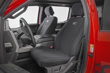 Load image into Gallery viewer, Rough Country Seat Covers - FR Bucket And RR Bench - Ford F-150 (15-23) Super Duty (17-23)