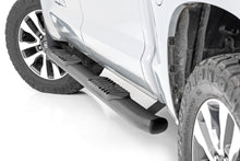 Load image into Gallery viewer, Rough Country Oval Nerf Step - Crew Cab - Black - Toyota Tundra 2WD 4WD (07-21)