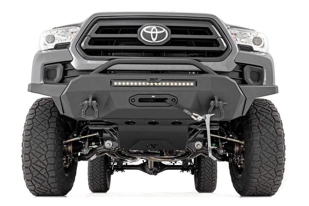 Front Bumper - High Clearance - Hybrid - 20 In. Blk LED - Toyota Tacoma 4WD (2016-2023)