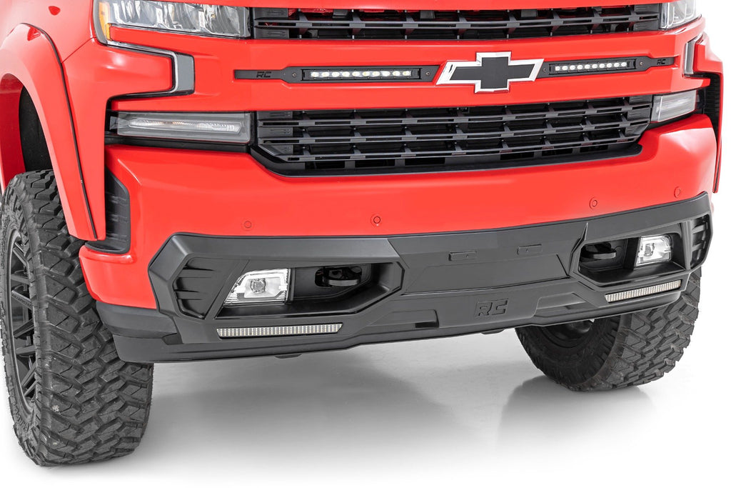 Rough Country Front Bumper Fascia Cover Kit - Chevy Silverado 1500 2WD 4WD (19-22)