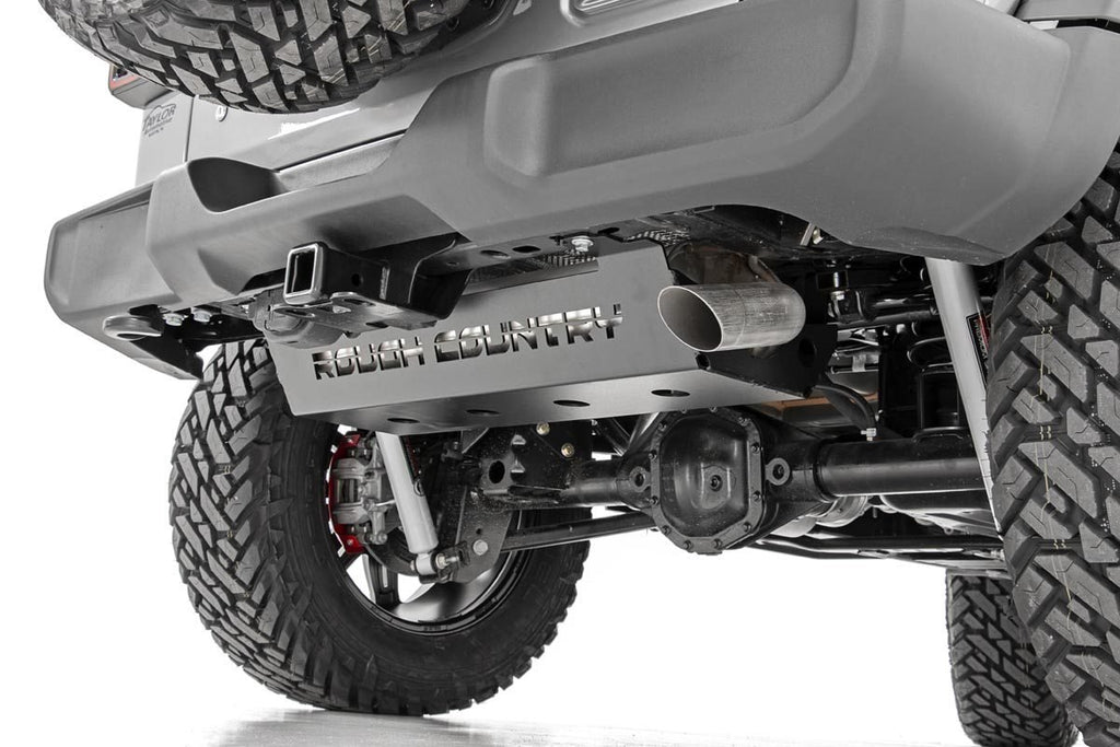Rough Country Skid Plate - Muffler - Jeep Wrangler JL 4WD (2018-2023)
