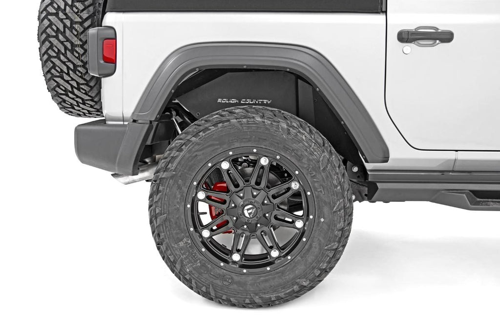 Rough Country Inner Fenders - Rear - Jeep Wrangler 4xe (21-23) Wrangler JL (18-23)
