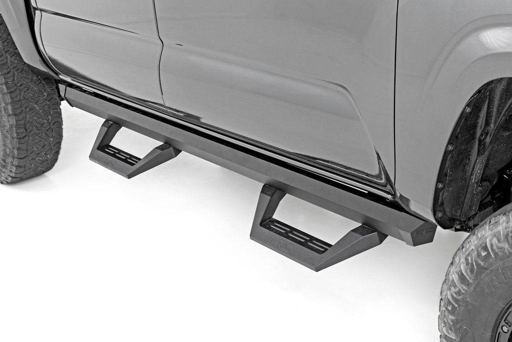 Rough Country - SRX2 Adj Aluminum Step - Double Cab - Toyota Tacoma 2WD/4WD (05-23) - 71000A