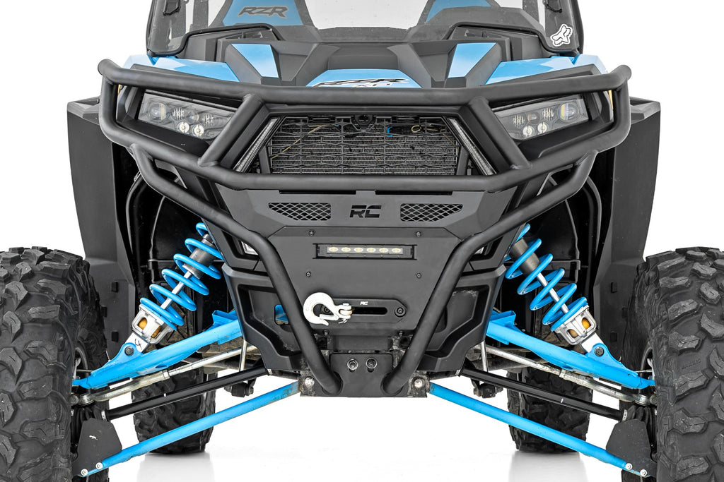 Tubular Bumper - Front - Black Series LED - 6 In. Light - Slim Line - Polaris RZR XP 1000