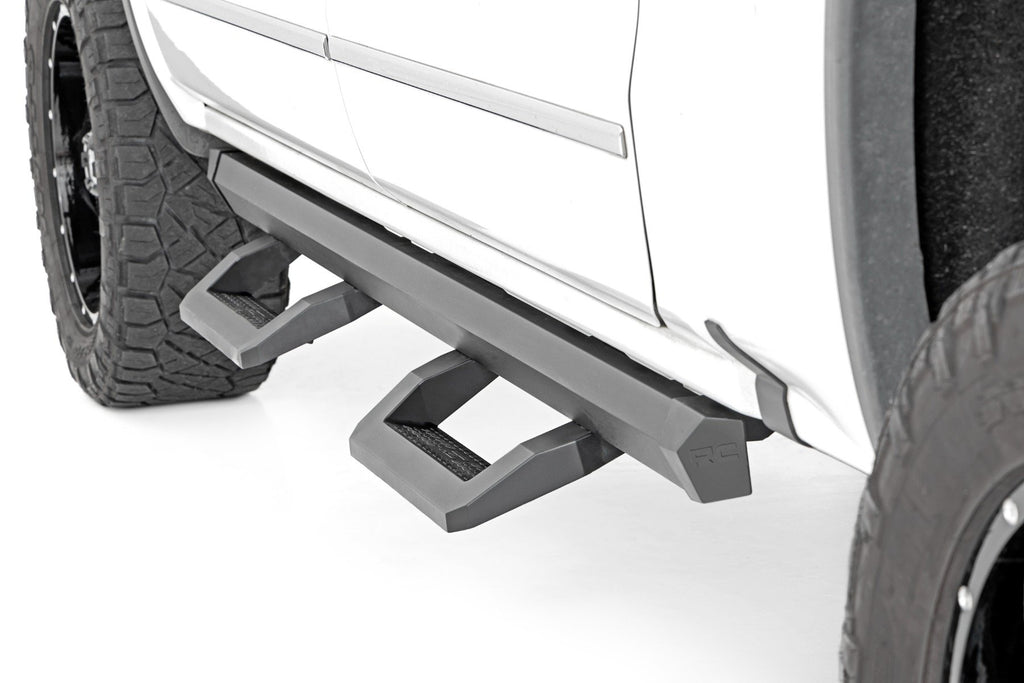 SR2 Adjustable Aluminum Steps - Crew Cab - Chevy GMC 1500 2500HD 3500HD (07-18)