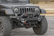 Load image into Gallery viewer, Rough Country Front Bumper - Sport - OE Fog - Jeep Gladiator JT Wrangler JK &amp; JL