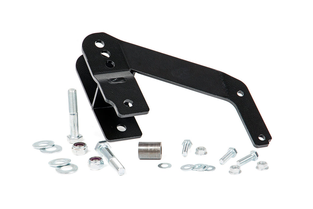 Rough Country Track Bar Bracket - Rear - 2.5-6 Inch Lift - Jeep Wrangler JK (07-18)