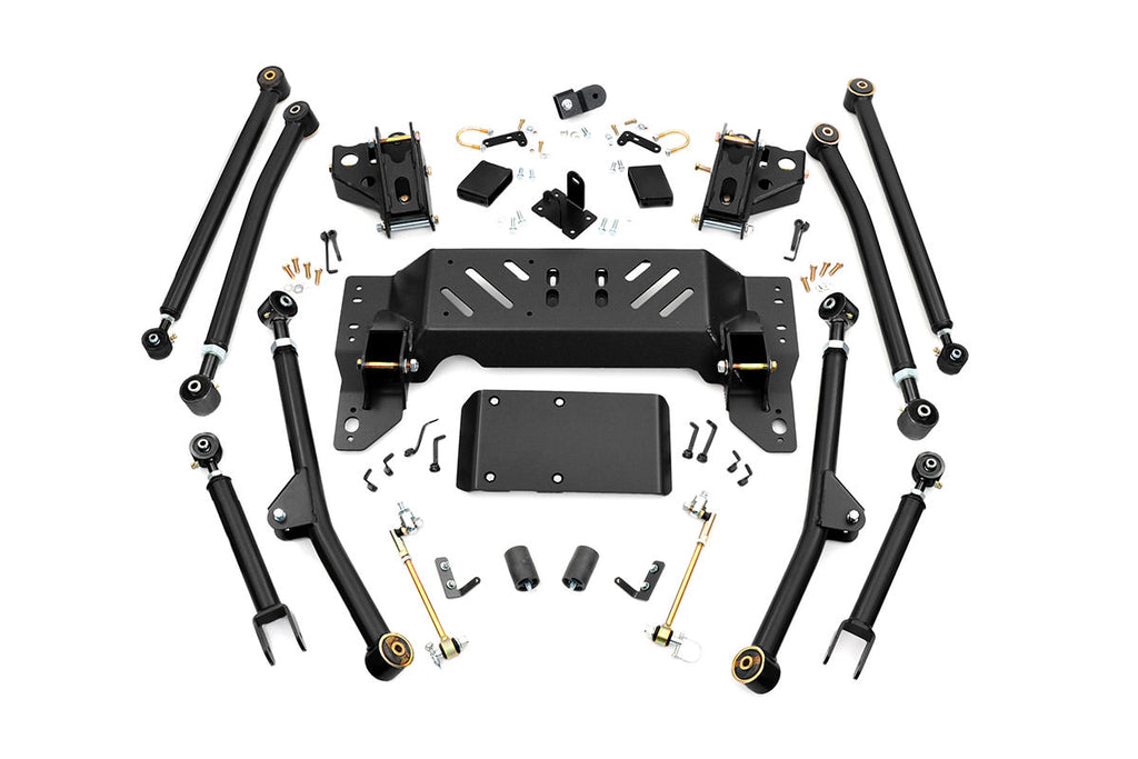 Long Arm Upgrade Kit - 4 Inch Lift - Jeep Grand Cherokee ZJ (93-98)