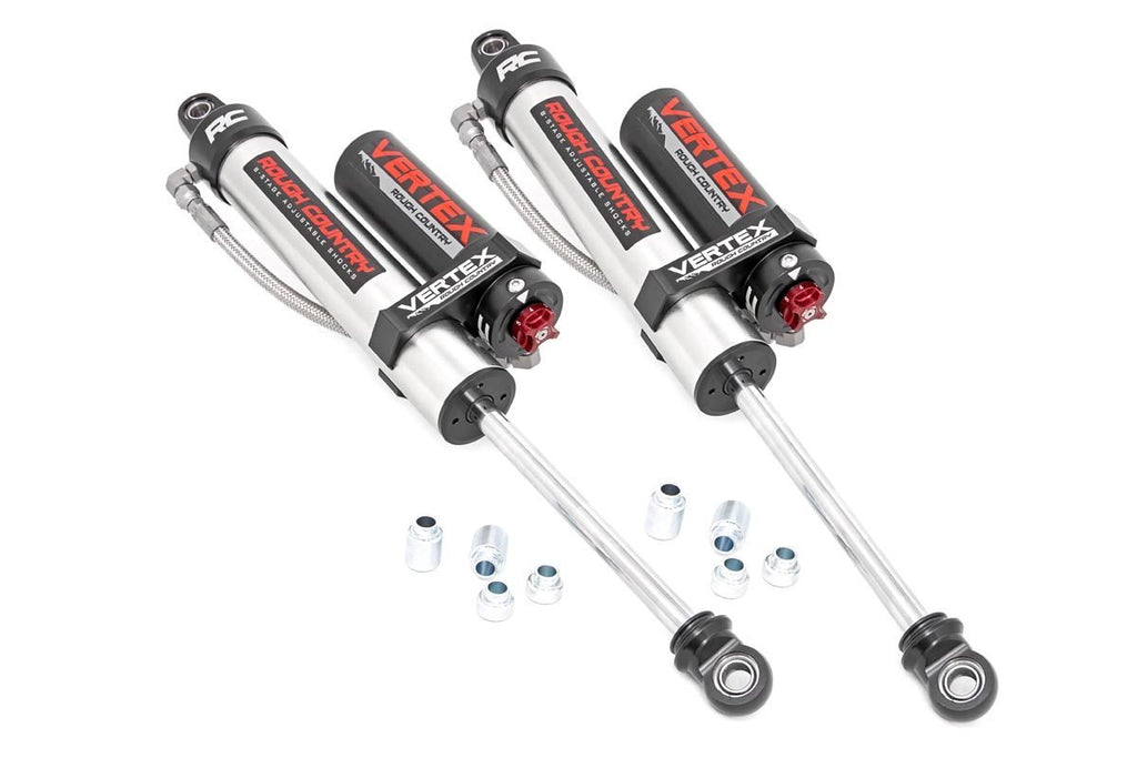 Rough Country - Vertex 2.5 Adj Rear Shocks - 2-3" - Jeep Wrangler 4xe (21-23)/Wrangler JL (18-23) - 699008