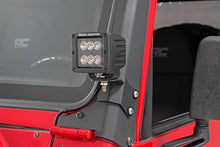 Load image into Gallery viewer, Rough Country - LED Light Mount - Lower A-Pillar - Pod - Jeep Wrangler TJ (97-06) - 70046