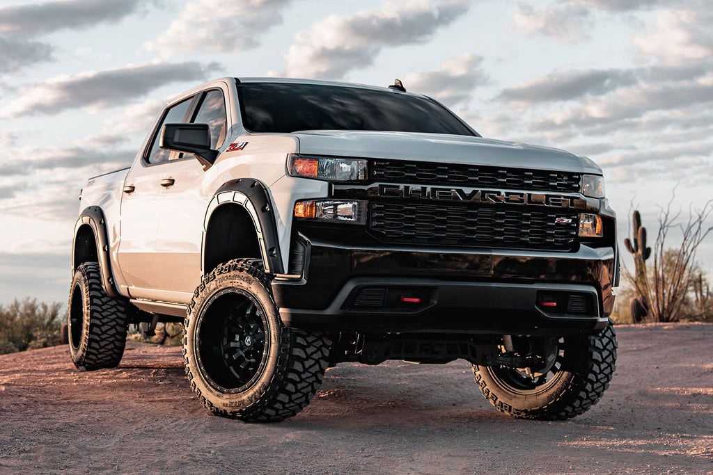Defender Pocket Fender Flares - GB8 Mosaic Black - Chevy Silverado 1500 (19-24)