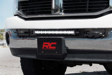 Load image into Gallery viewer, Rough Country - LED Light - Bumper Mnt - 20" Black Single Row - White DRL - Ram 2500 (10-18) - 70568BLDRL