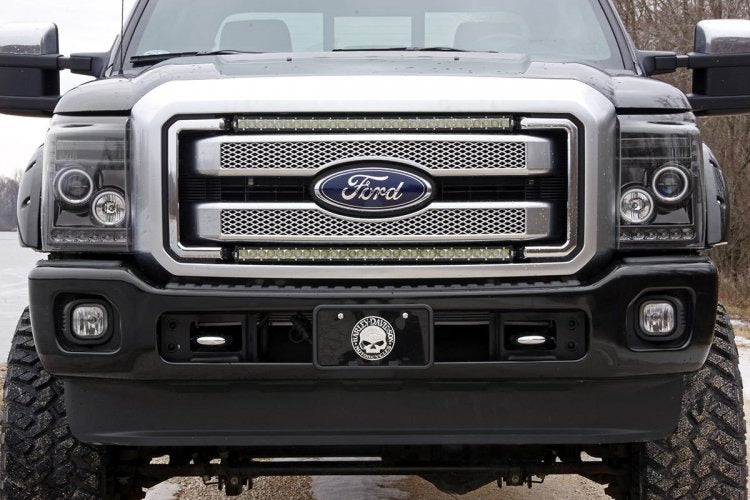 Rough Country - LED Light - Grill Mnt - 30" Black Single Row - Ford Super Duty (11-16) - 70770