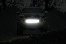 Load image into Gallery viewer, lights-30-inch-toyota-bumper-kit_70621-tan-tacoma-front-dark_1_1.jpg