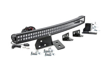 Load image into Gallery viewer, Rough Country - LED Light - Bumper Mount - 40" Black Dual Row - Ford Super Duty (11-16) - 70682