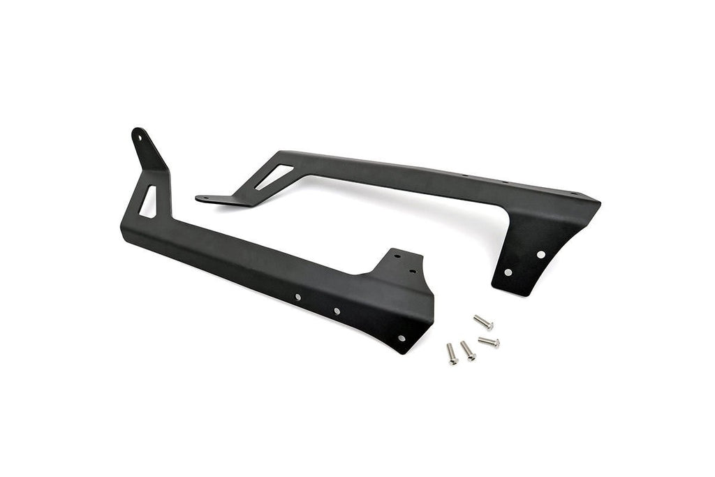 Rough Country - LED Light Mounts - Upper Windshield - 50" - Jeep Wrangler JK (07-18) - 70504
