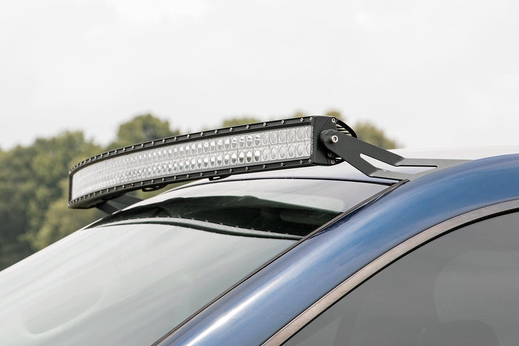 Rough Country - LED Light Mounts - Upper Windshield - 54" Curved - Dodge 2500/Ram 3500 (03-09) - 70538A