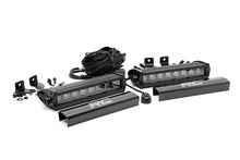 Load image into Gallery viewer, Rough Country - Black Series LED Light Bar - 8 Inch - Single Row Pair - 70728BL