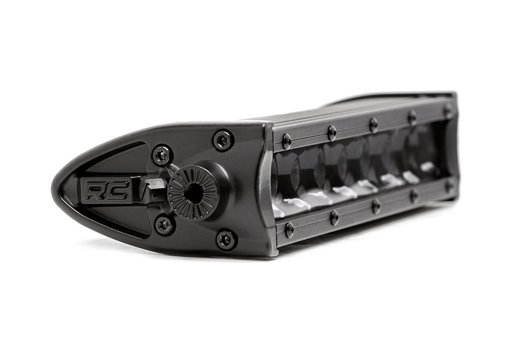 Rough Country - Black Series LED Light Bar - 8 Inch - Single Row Pair - 70728BL