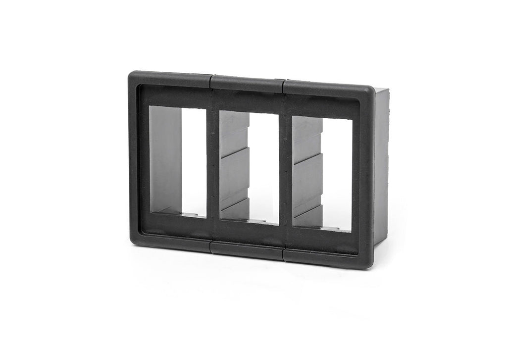 Rough Country - Auxiliary Switch Bezel - Triple - 709B-3
