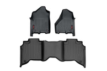 Load image into Gallery viewer, Rough Country Floor Mats - FR &amp; RR - FR Bucket - Crew - Ram 2500 3500 (19-23)