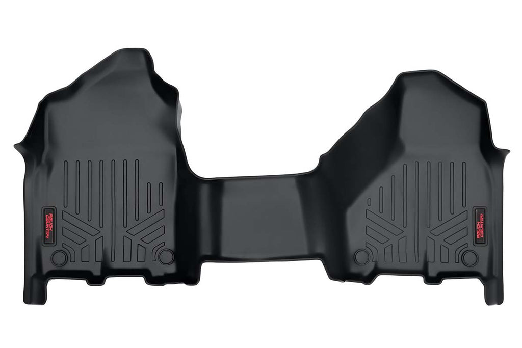 Rough Country Floor Mats - Front - Over Hump - Crew Cab - Ram 2500 2WD 4WD (19-23)