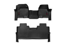 Load image into Gallery viewer, Rough Country Floor Mats - FR &amp; RR - FR Bench - Ford Super Duty 2WD 4WD (17-22)