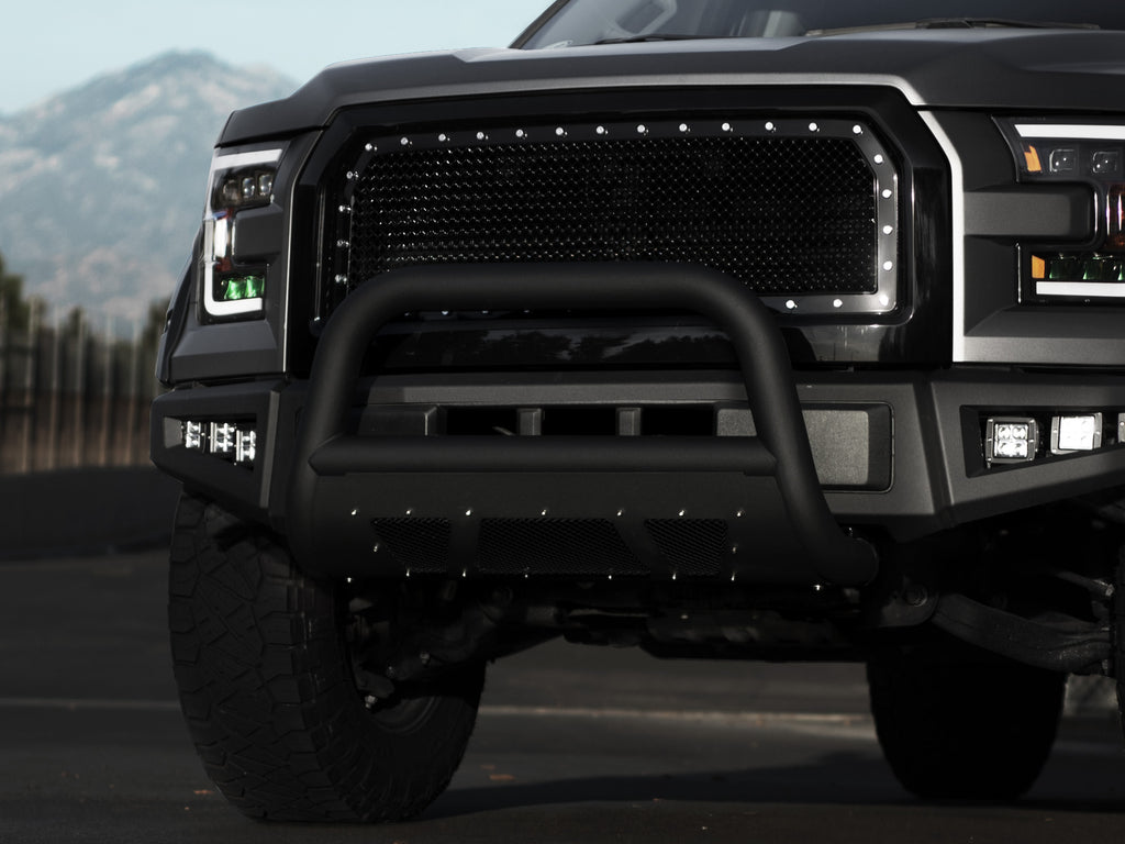 Armordillo 2007-2010 Chevy Silverado 2500/3500 MS Bull Bar - Matte Black