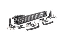 Load image into Gallery viewer, Rough Country - LED Light - Bumper Mnt - 20" Black Dual Row - Nissan Titan XD (16-21) - 70645