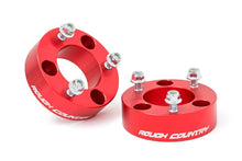 Load image into Gallery viewer, Rough Country 2.5 Inch Leveling Kit - Red Spacers - Nissan Frontier (05-23) Xterra (05-15)