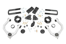 Load image into Gallery viewer, Components of the 3.5 Inch Lift Kit for 2019+ Ford Ranger 4WD, showing front lift components