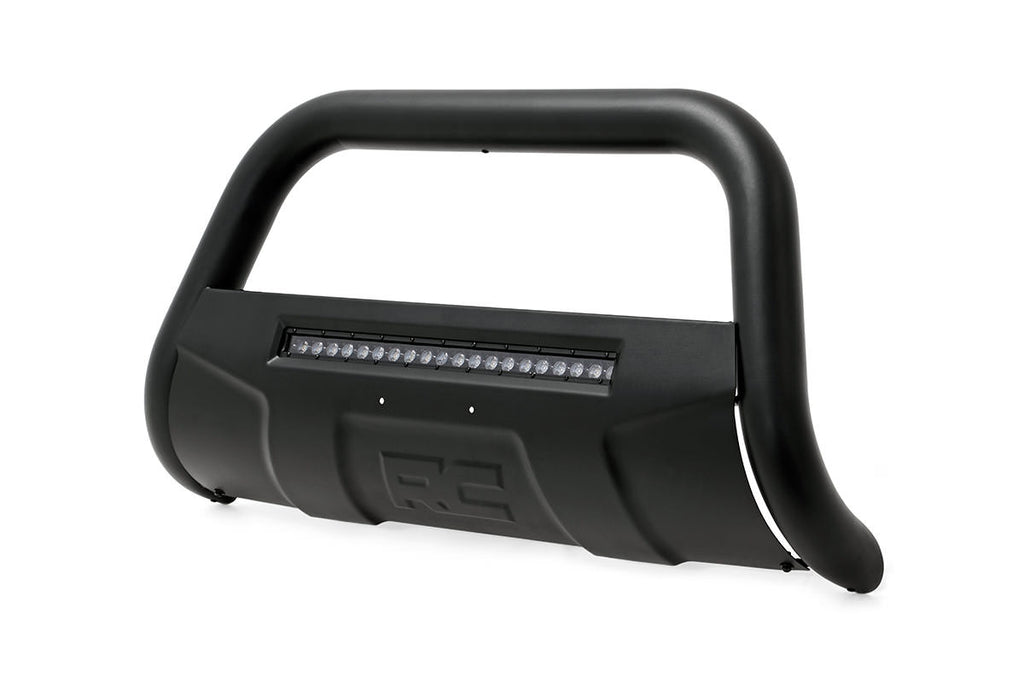 Rough Country Black Led Bull Bar - Ford Super Duty 2WD 4WD (2017-2022)