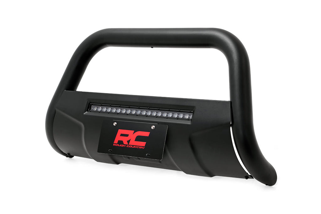 Rough Country Black LED Bull Bar - Ford Expedition (03-23) F-150 (04-23) 2WD 4WD