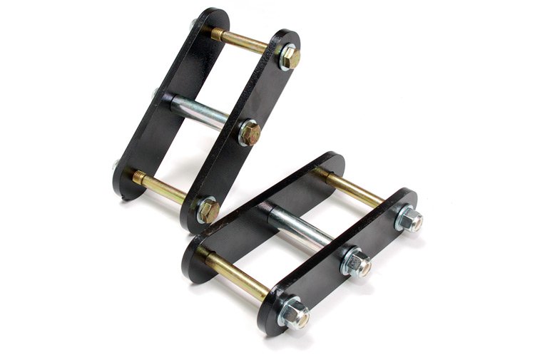 Rough Country Lift Shackles - YJ 1.25 Inch - CJ RR 1.75 Inch - Jeep CJ (76-86) Wrangler YJ (87-95)