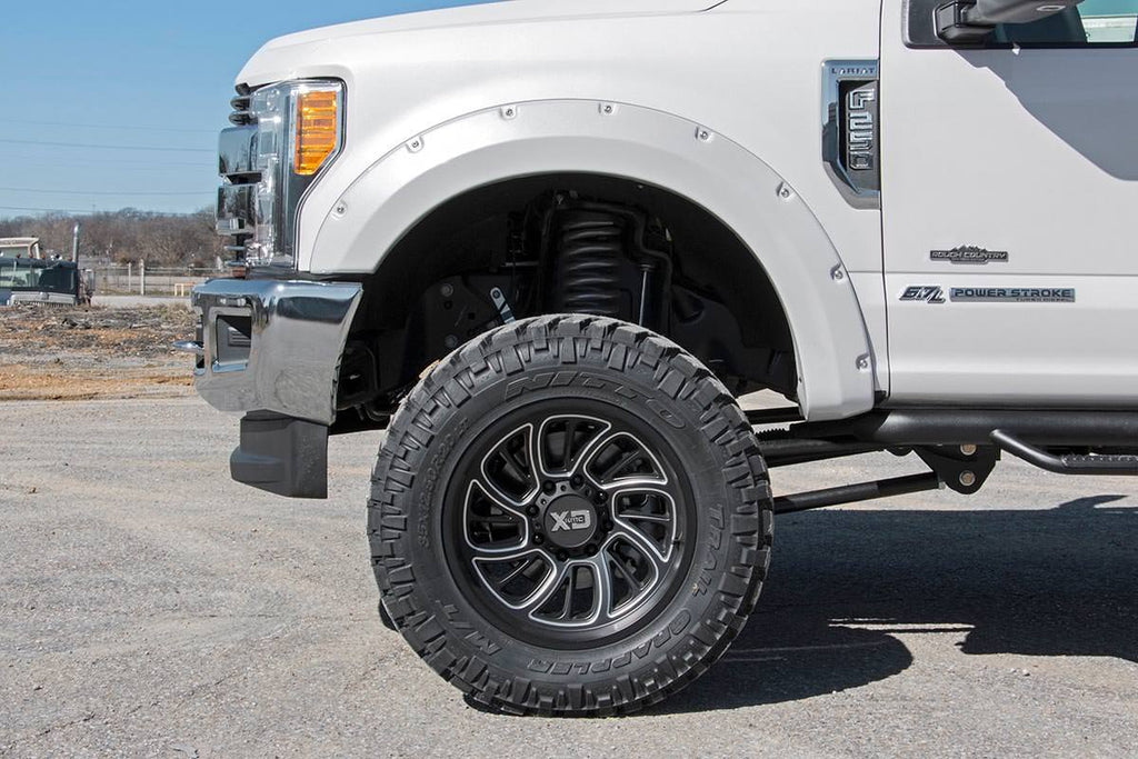 Pocket Fender Flares - J7 Magnetic Gray - Ford F-250 F-350 Super Duty (17-22)