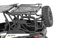 Load image into Gallery viewer, Tubular Rear Cargo Rack - Spare Tire Mount - Polaris RZR XP 1000