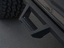 Load image into Gallery viewer, Armordillo 2007-2018 Toyota Tundra Crew Max  AR Drop Step Matte Black Side Step Bars - Drop Step