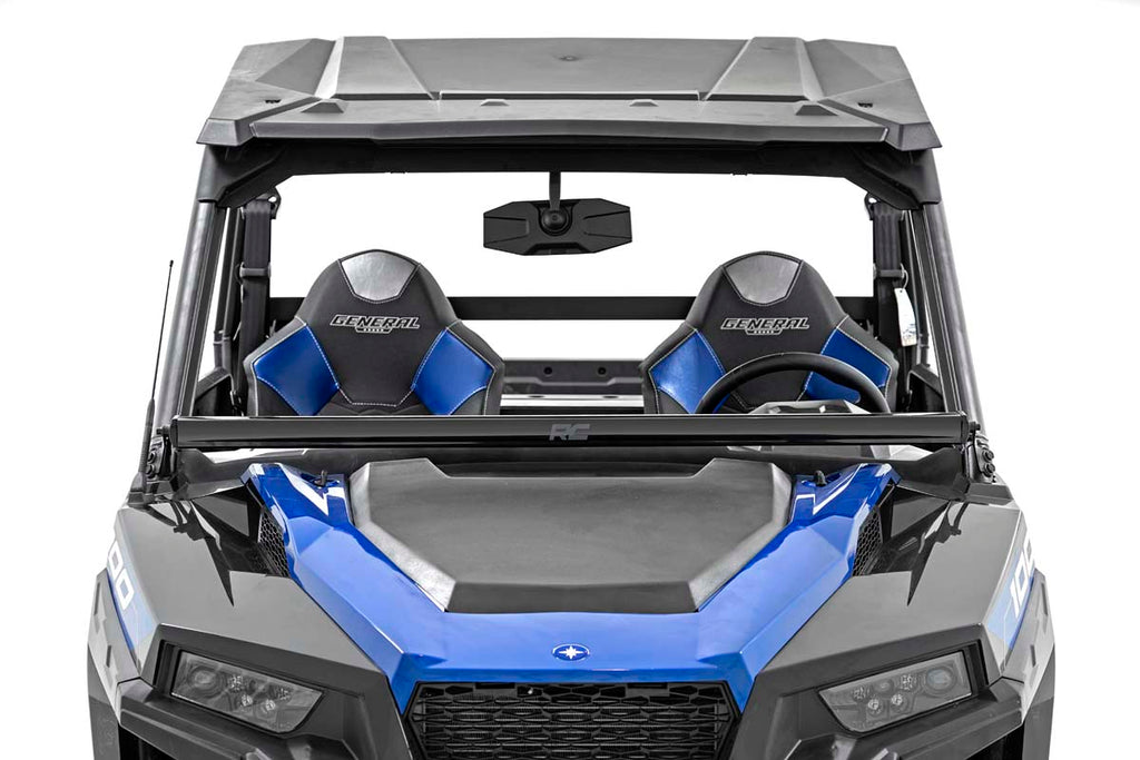 LED Light - Lower Windshield - 50 In. Black Single Row - White DRL - Polaris General General XP